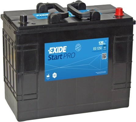 EG1250 Baterie EXIDE Professional 12v 125ah 760A EXIDE 